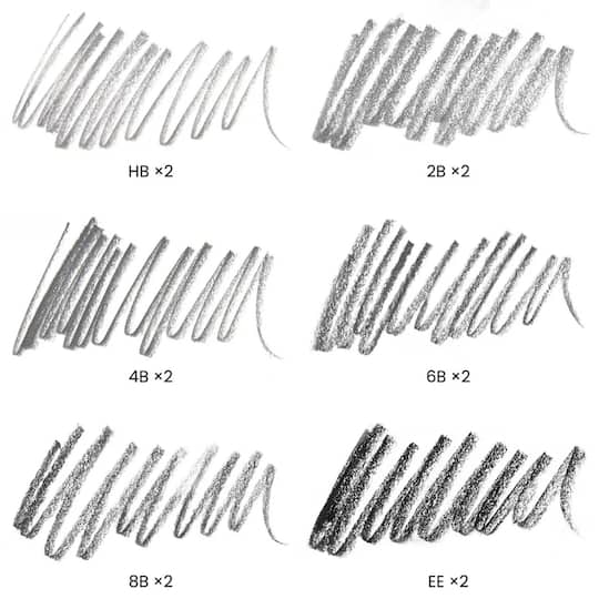 Arteza® 12 Piece Woodless Graphite Pencils